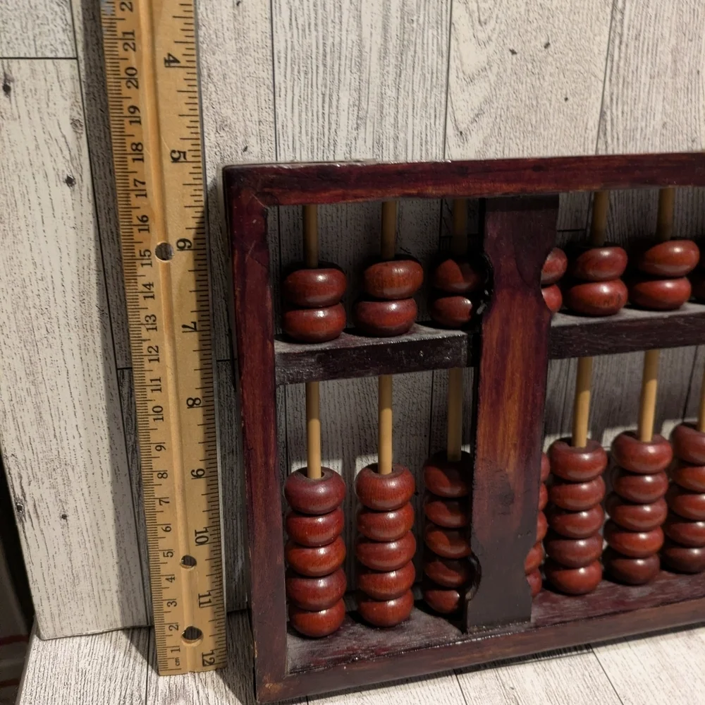 Diamond Supply Co. Red Wooden Abacus